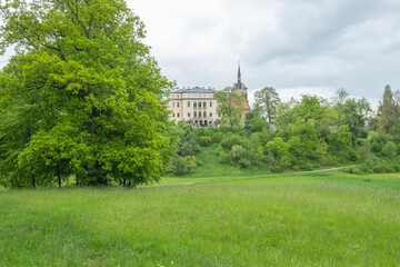 Schlosspark Ettersburg bei Weimar in Thüringen