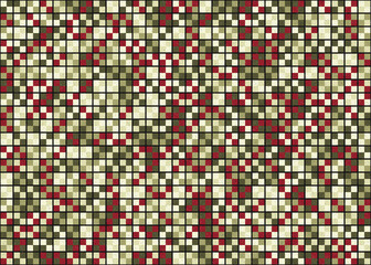 Abstract Geometric Pattern generative computational art illustration