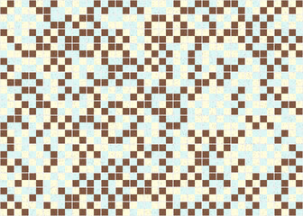 Fototapeta premium Abstract Geometric Pattern generative computational art illustration