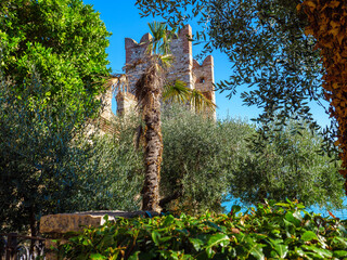 Sirmione city and garden sights