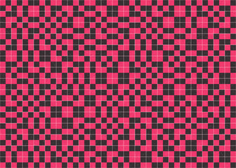 Fototapeta premium Abstract Geometric Pattern generative computational art illustration