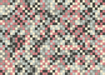 Fototapeta premium Abstract Geometric Pattern generative computational art illustration