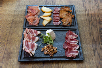 Pietanze di cibo napoletano