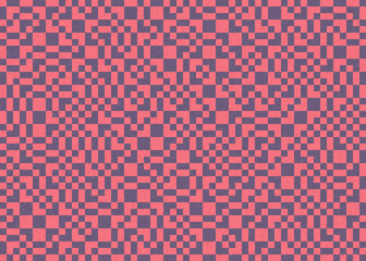 Fototapeta premium Abstract Geometric Pattern generative computational art illustration