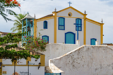 Fototapeta na wymiar Detalhe da Igreja de São Francisco de Paula na Cidade de Goiás.