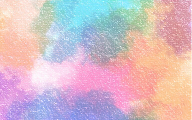 abstract hand painted watercolor on painting paper background and texture canvas vector illustration. Abstract colorful watercolor for background. Digital art painting.