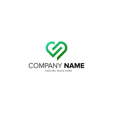 Initial letter S logo vector design template