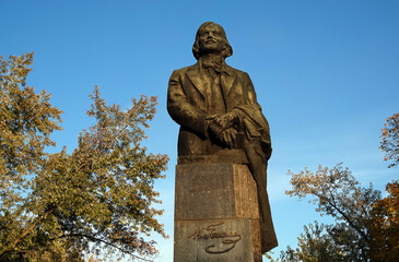 Monument to the writer Nikolai Vasilyevich Gogol