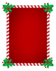 Christmas greeting card with copy space , season december