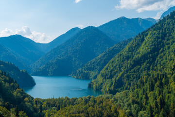 lake in the mountains