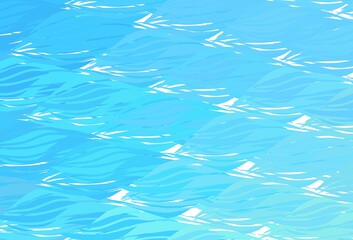 Obraz premium Light Blue, Green vector pattern with lines.