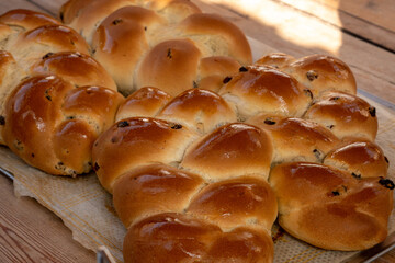 Hefezopf zu Kirchweih und Allerheiligen