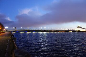 bridge over the river