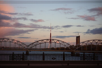 bridge over the river