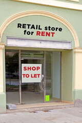 Empty shop for rent