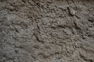 Close-up photo of old damaged cement on concrete wall for texture and background concept