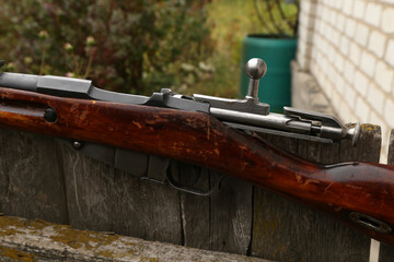 bolt of an old Russian rifle