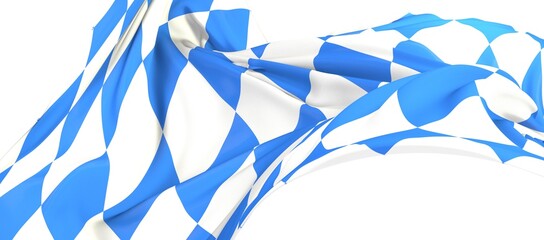 bavaria flag germany  blue and white