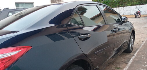 Obraz premium black car