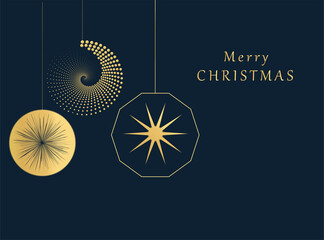 Christmas poster, holiday banner, flyer, stylish brochure, greeting card. 