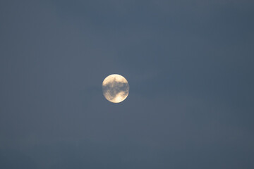 moon and clouds