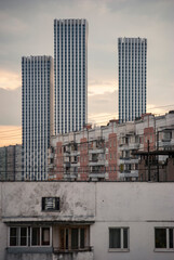 Fototapeta premium buildings in the city