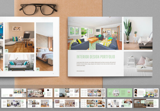 Interior Design Portfolio Layout