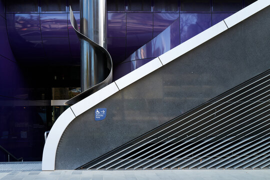 Shapes and lines of building