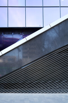 Architectural detail of metal parts