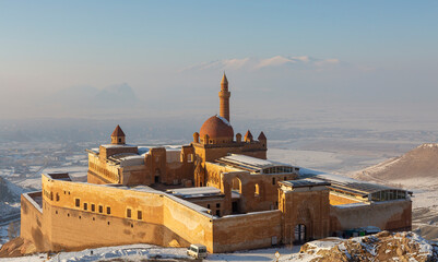 The Palace of Ishak Pasha in Dogubayazit, Turkey