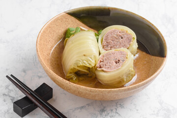 和風　ロール白菜