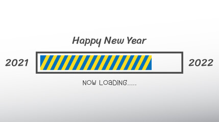 2022 happy new year. numbers 3d abstract style. vector linear numbers. design of greeting cards. vector illustration. Free Vector.