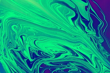 Abstract defocused blue-green background in pastel shades. Blurred lines. Background for laptop cover, book cover, notepad.