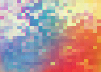 Natural Pixel Light Illustration