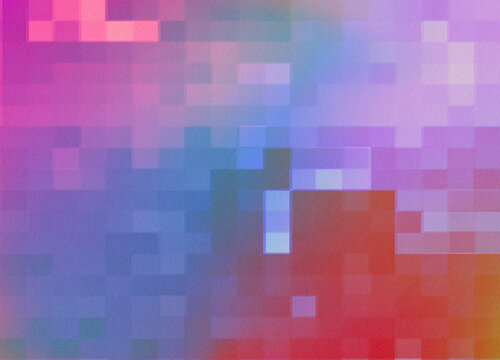 Purple Pixel Gradient Composition
