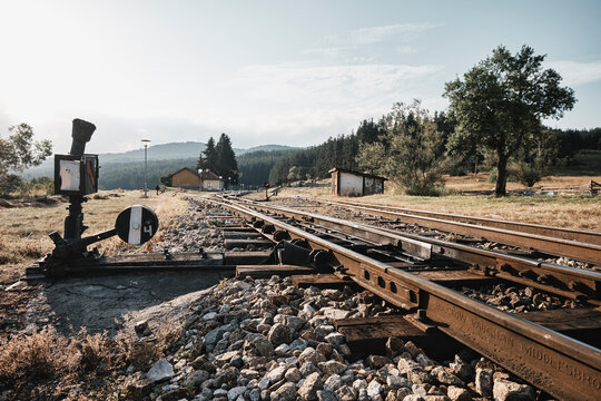 Small countryside train station