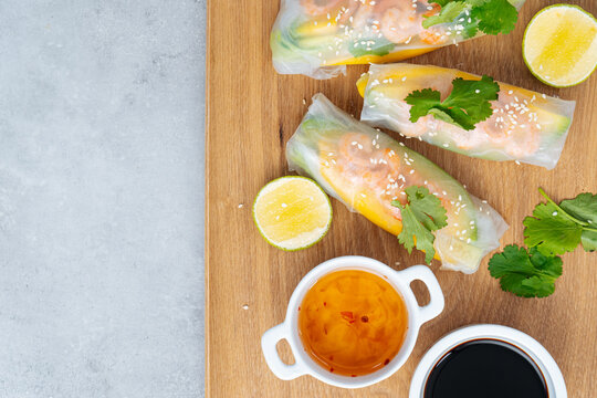 Vietnamese spring rolls