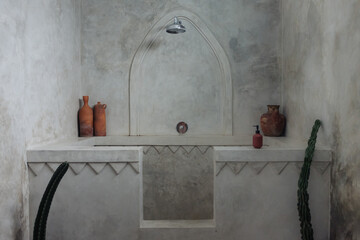 Modern Bathroom In Moroccan Style