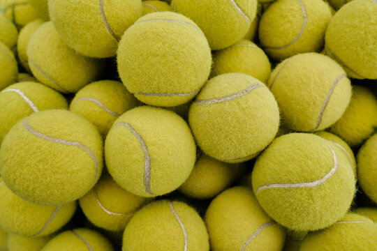 Tennis Balls Close-up