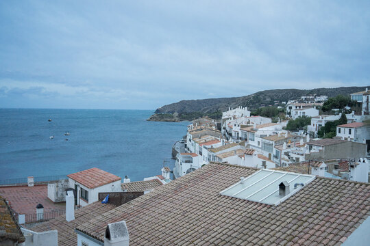 Small beautiful mediterranean village in Spain