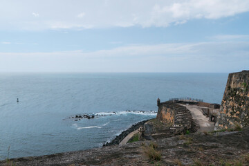 Beach off the fort