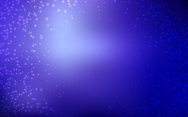 Light Purple vector texture with milky way stars.