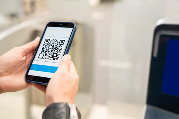 QR Code In Cellphone