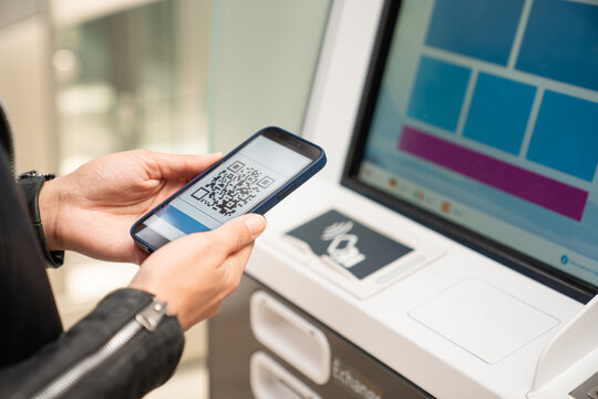 QR Code In Mobile Phone