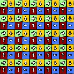 seamless pattern of abstract background