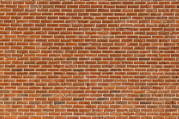 Brick wall background in city