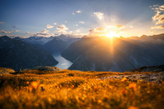 Indian summer in the mountains.