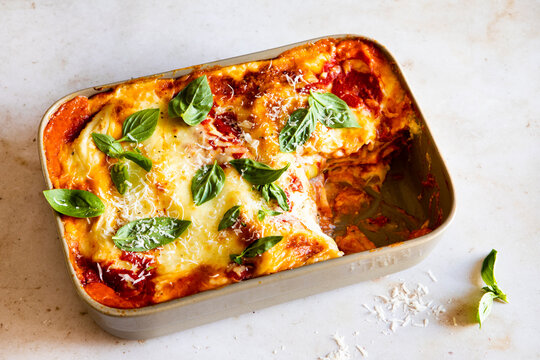 Vegetable lasagne