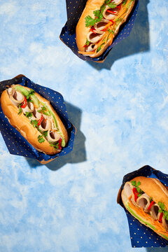 Vietnamese famous food is banh mi