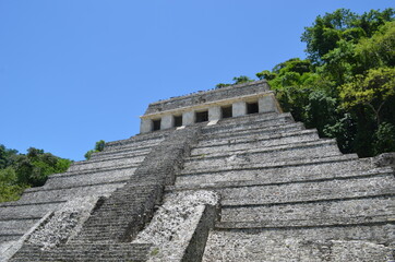 Fototapeta na wymiar Palenque, Chiapas